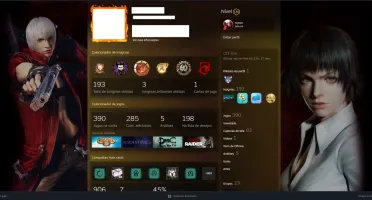 Conta steam lv 130 com 390 jogos +csgo full legit 20k na sc2