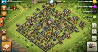 Clash of clans CV10 - Praticamente full