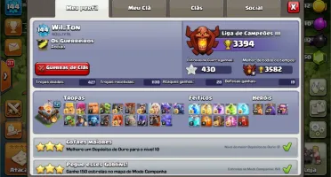 Clash of clans CV10 - Praticamente full