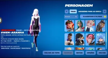 Conta de fortnite