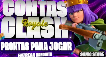 PROMOÇÃO!! - Contas Clash Royale Com Imagens