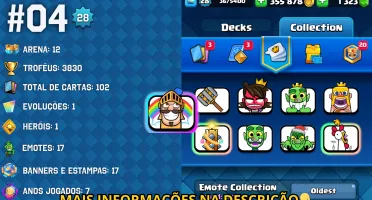 PROMOÇÃO!! - Contas Clash Royale Com Imagens