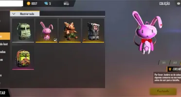 Conta free fire lvl 21 baratinha