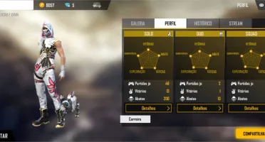 Conta free fire lvl 21 baratinha