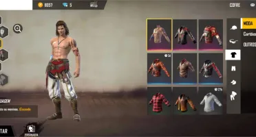Conta free fire lvl 21 baratinha