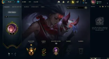 Conta league Of Legends / OURO III