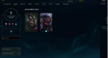 Conta league Of Legends / OURO III