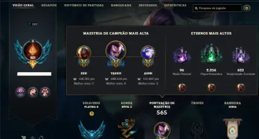 Platina 2 com TODOS os champs e 173 Skins + 1665 RP