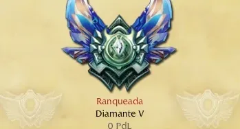 Conta LoL Diamante V / Muitas vitórias, poucas derrotas