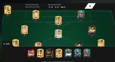 Conta EA FC 25 + 1.4kk+ Time inegociavel e forragens