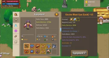 Gunner Lvl 135 - Knight And Magic