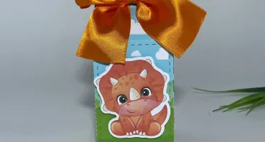 Kit Festa 20 Lembrancinhas Dino Baby Personalizadas