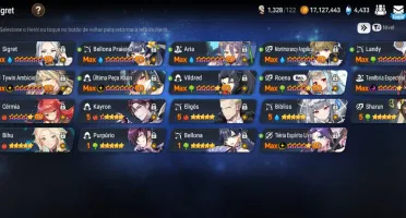 Epic Seven - Conta mid game com 3 MLs ( A sua escolha)