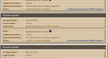 EK 222, ED 80, MS 66 (OPT PVP) + Chares treinados