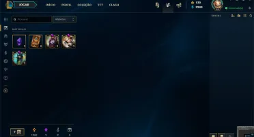 Conta LoL Platina IV + Aatrox Vitorioso + Ekko True Damage