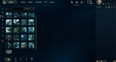 Conta LoL Platina IV + Aatrox Vitorioso + Ekko True Damage