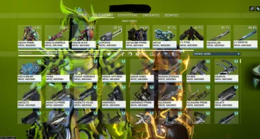 Conta Warframe Lendario 1