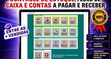 Controle De Estoque, Fluxo De Caixa, Contas A Pagar Receber