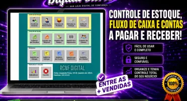 Controle De Estoque, Fluxo De Caixa, Contas A Pagar Receber