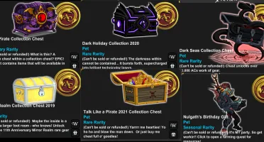 Conta Aqw Com Founder Aqw Infinity + 5 Chests + Member Ativo