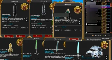 Conta Aqw Com Founder Aqw Infinity + 5 Chests + Member Ativo