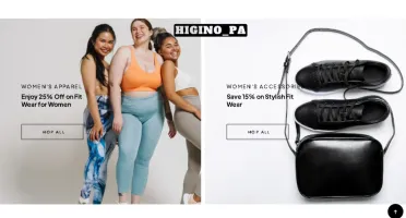 Tema Shopify Fitsy Roupas Esportivas + Atualizações