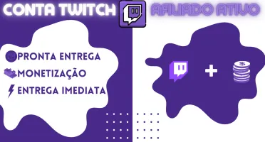 CONTA AFILIADA TWITCH - AFILIADO ✅ ⚡ENVIO IMEDIATO⚡