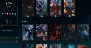 conta Sett e Zoe prestígio + Pyke das cinzas