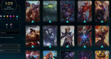 conta Sett e Zoe prestígio + Pyke das cinzas
