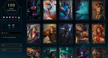 conta Sett e Zoe prestígio + Pyke das cinzas