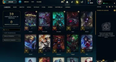 Conta de LoL Prata 1