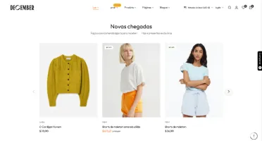 Tema Shopify December + Atualizações E Brindes
