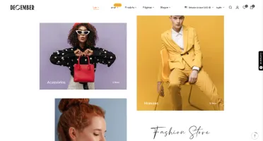 Tema Shopify December + Atualizações E Brindes
