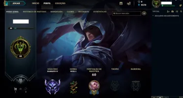 Conta LOL Diamante IV - 85 Vitória e 34 Derrota