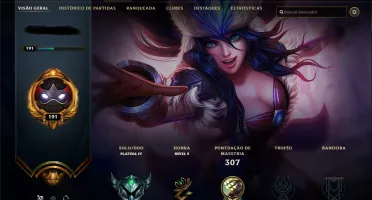 Conta Platina 25 skins