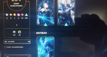 Conta season 2 , mmr ouro, 254 skins e todos Champions.