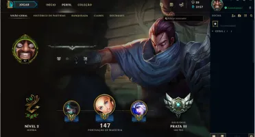 Conta PRATA 3 + (100 PDL) 0/0 MD3 + (LVL 47) + ACC BARATA!!