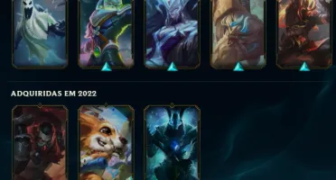 Conta League Of Legends !! lv 120, Unranked MMR Bom