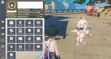 Acc genshin AR 54, Xiao, Venti, Mona, Jean, Keqing
