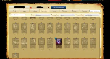 Conta Gold 100 Campeoes, 50+ skins, gold desda season 4