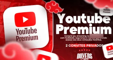 YOUTUBE PREMIUM + MUSIC NO SEU EMAIL 30 DIAS