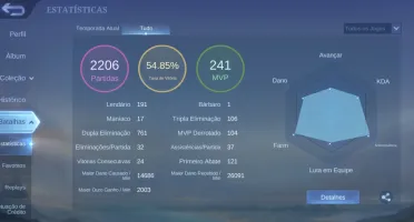 đ« Conta Mobile Legends Com 309 Skins, Varios Recalls Etc