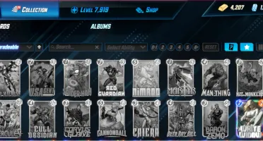 Conta Marvel Snap cl 7900+, faltando poucas cartas