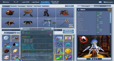 CONTA | GRAND CHASE HISTORY |TODOS HEROIS | e MUITO +