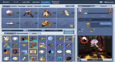 CONTA | GRAND CHASE HISTORY |TODOS HEROIS | e MUITO +