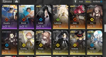 [Alchemy Stars] ✨6 estrelas (25) + 45 tiros✨