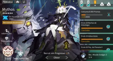 [Alchemy Stars] ✨6 estrelas (25) + 45 tiros✨