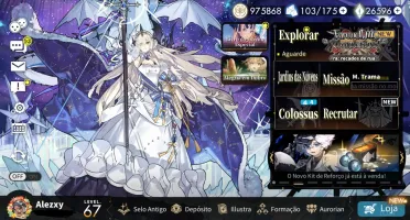 [Alchemy Stars] ✨6 estrelas (25) + 45 tiros✨