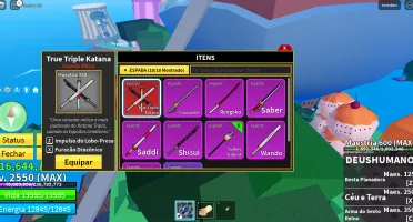 BF Max com Dough V2 + TTK e Spirit no inv
