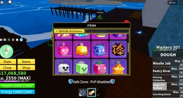 BF Max com Dough V2 + TTK e Spirit no inv